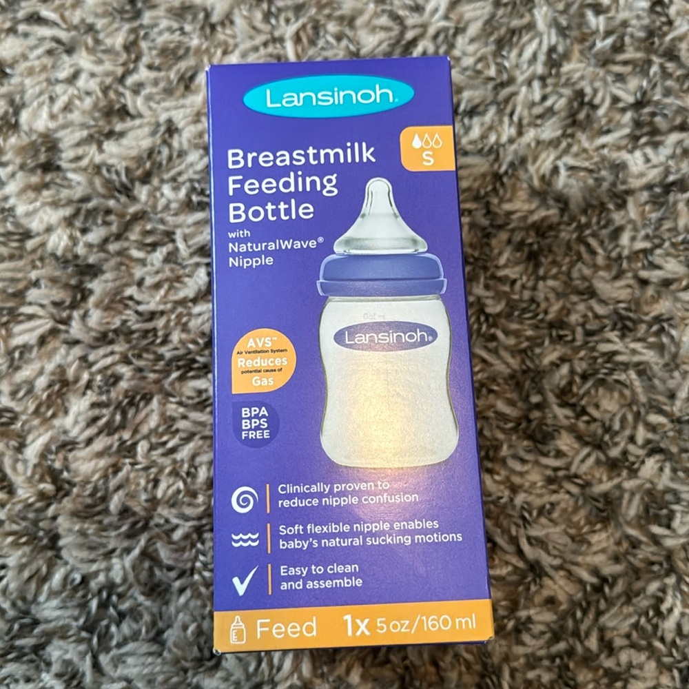 Breast milk feeding bottle